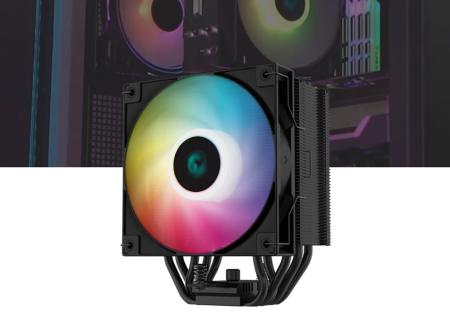 Охлаждане за процесори Intel/AMD DeepCool AG500 ARGB R-AG500-BKANMN-G-1 - черно