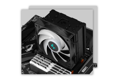 Охлаждане за процесори Intel/AMD DeepCool AG500 ARGB R-AG500-BKANMN-G-1 - черно