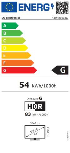 LG 43UR81003LJ