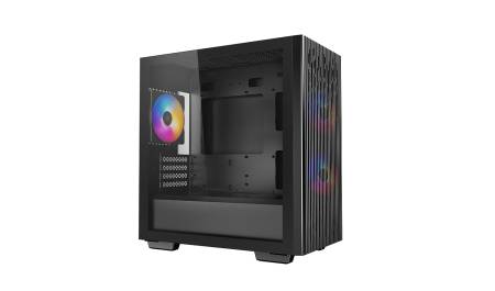 Кутия за настолен компютър DeepCool DP-MATX-MATREXX40-3FS с прозрачен страничен панел