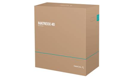Кутия за настолен компютър DeepCool DP-MATX-MATREXX40-3FS с прозрачен страничен панел