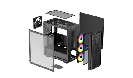 Кутия Deepcool CG560 Mid-Tower R-CG560-BKAAE4-G-1 - черна