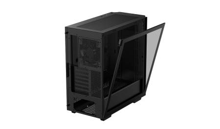 Кутия Deepcool Mesh Digital R-CH510-BKNSE1-G-1 с прозрачен страничен панел - черна