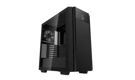 Кутия Deepcool Mesh Digital R-CH510-BKNSE1-G-1 с прозрачен страничен панел - черна
