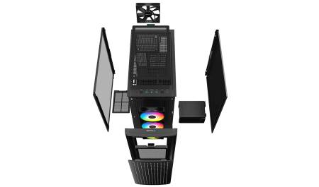 Кутия DeepCool CK560 R-CK560-BKAAE4-G-1 - черна