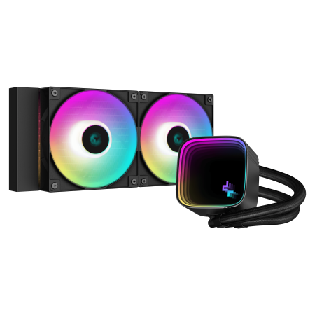 Водно охлаждане за процесори Intel/AMD DeepCool R-LS520-BKAMMM-G-1 - черно