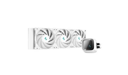 Водно охлаждане за процесори Intel/AMD DeepCool R-LS720-WHAMNT-G-1 - бяло