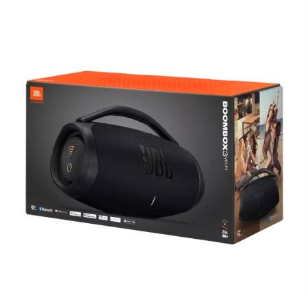 JBL Boombox 3 BLK Wi-Fi and Bluetooth portable speaker