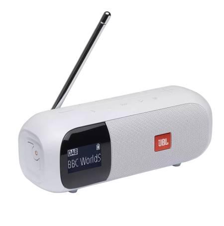 JBL Tuner 2 WHT portable radio with bluetooth