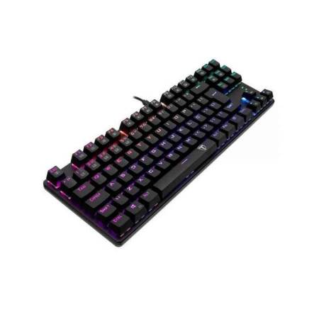 Механична геймърска клавиатура T-Dagger Bora T-TGK313R-BL Rainbow LED - черна