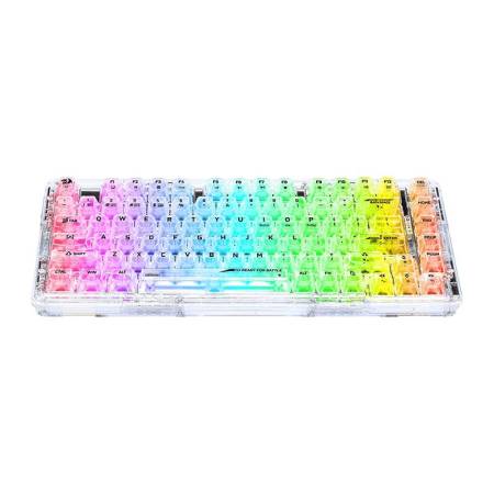 RGB гейминг клавиатура Redragon Elf PRO K649CT-RGB-PRO Transparent Switch