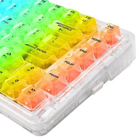 RGB гейминг клавиатура Redragon Elf PRO K649CT-RGB-PRO Transparent Switch