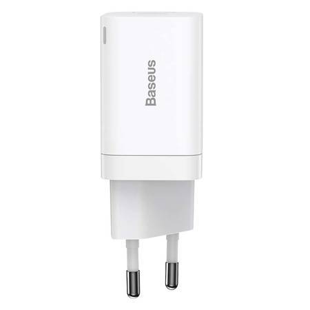 Зарядно устройство Baseus Super Pro USB-A към USB-C 30W CCSUPP-E02 - бяло