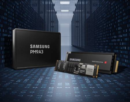 SSD диск Samsung PM9A3 960 GB SATA 2.5" MZQL2960HCJR-00A07