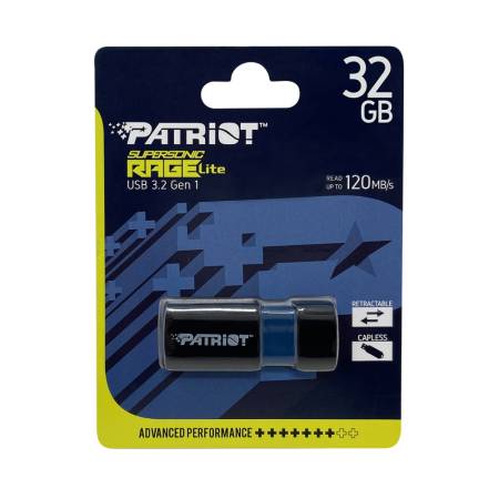 Patriot Supersonic Rage LITE USB 3.2 Generation 1 32GB