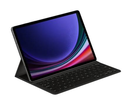 Samsung Tab S9 Book Cover Keyboard Slim Black