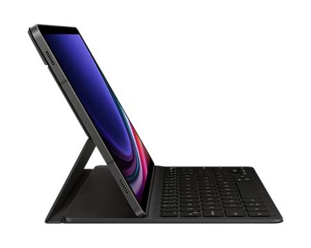 Samsung Tab S9 Book Cover Keyboard Slim Black