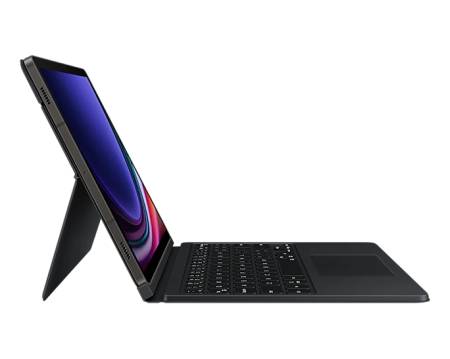 Samsung Tab S9 Book Cover Keyboard Black