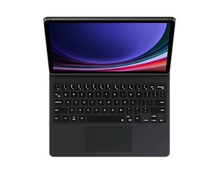 Samsung Tab S9 Book Cover Keyboard Black