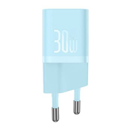 Универсално мини зарядно Baseus GaN5 бързо зареждане 30W CCGN070603 - синьо