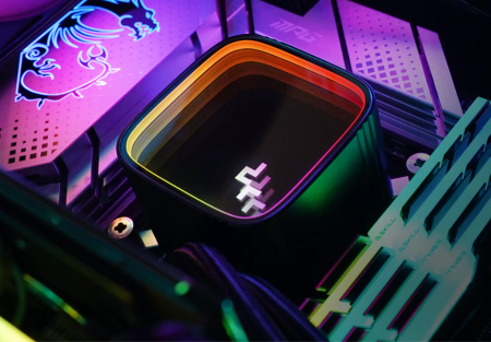 Водно охлаждане за процесори Intel/AMD DeepCool R-LS720-BKAMMM-G-1 - черно