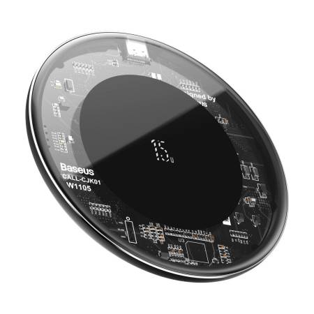 Безжично зарядно устройство Baseus WXJK-BA02 15W с кабел Type-C - прозрачно