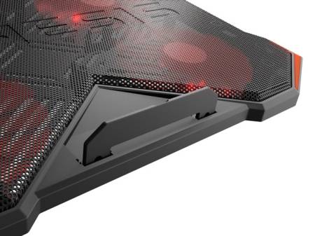 Genesis Laptop Cooling Pad Oxid 260 15.6-17.3 4 Fans