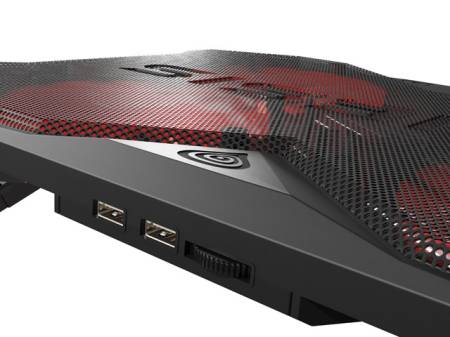 Genesis Laptop Cooling Pad Oxid 260 15.6-17.3 4 Fans