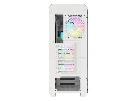 Genesis Gaming PC Case IRID 505 ARGB V2 Midi Tower Window White