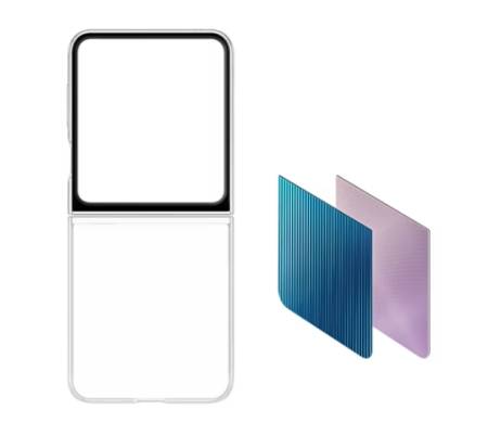 Samsung F731 Flip5 FlipSuit Case Transparent