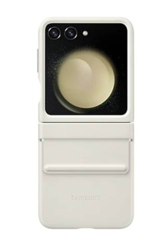 Samsung F731 Flip5 Flap ECO-Leather Case Cream