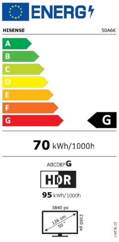 Hisense 50" A6K