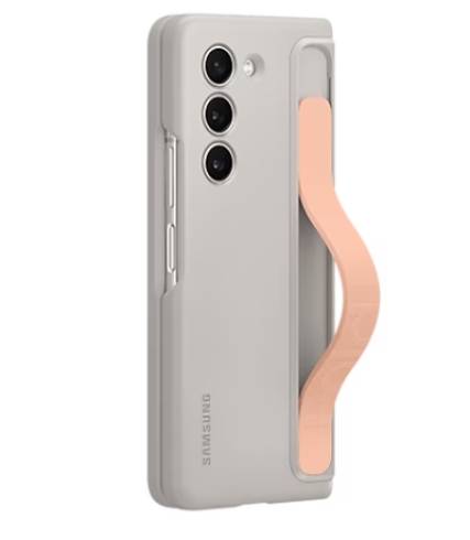 Samsung F946 Fold5 Standing Case with Strap Sand