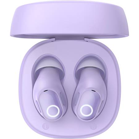 Безжични Bluetooth слушалки Baseus TWS Bowie WM02 NGTW180005 - лилави