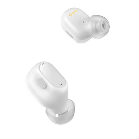 Безжични Bluetooth слушалки Baseus NGWM010002 Encok WM01 Plus TWS бели