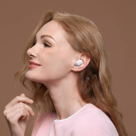 Безжични Bluetooth слушалки Baseus NGWM010002 Encok WM01 Plus TWS бели