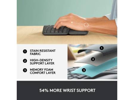 Безжична клавиатура Logitech ERGO K860