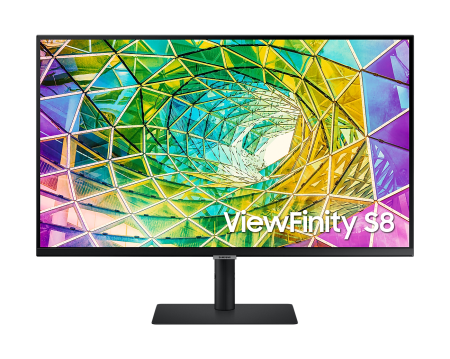 32" UHD монитор с ергономичен дизайн LS32A800NMPXEN
