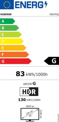 Hisense 55" A7KQ