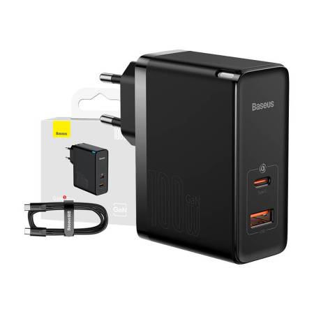Универсално зарядно Baseus GaN5 Pro CCGP090201 USB Type C / USB 100W PD3.0