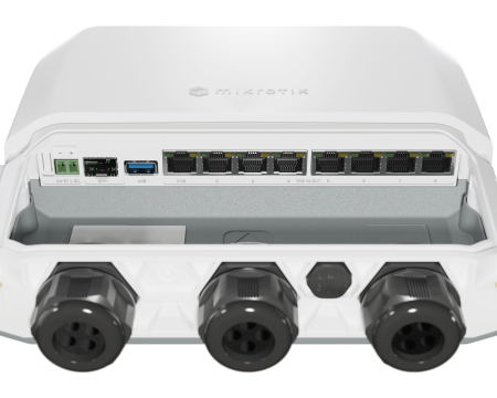 Рутер MikroTik RB5009UPr+S+OUT