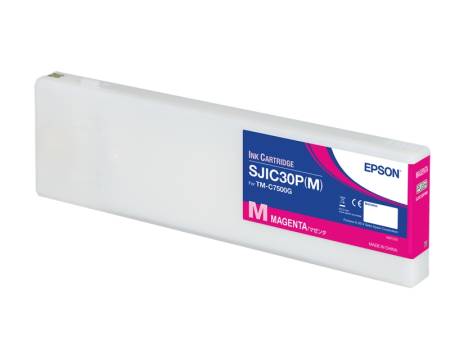 Epson SJIC30P(M): Ink cartridge for ColorWorks C7500G (Magenta)