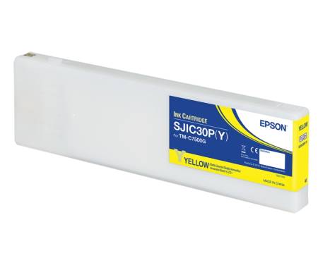 Epson SJIC30P(Y): Ink cartridge for ColorWorks C7500G (Yellow)