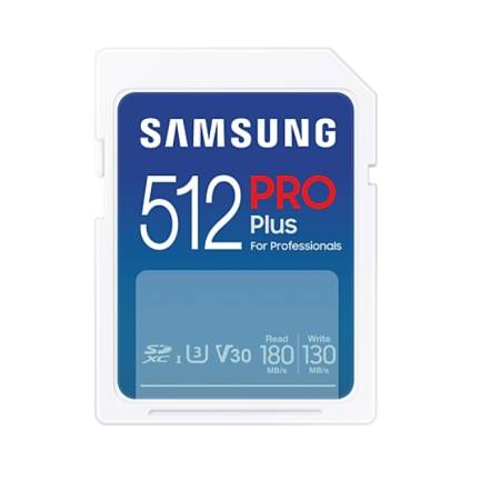 Samsung 512GB SD PRO Plus + USB Reader