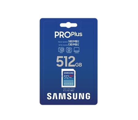 Samsung 512GB SD Card PRO Plus