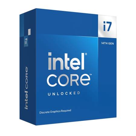 Intel Core i7-14700KF 20C/28T (eC 2.5GHz / pC 3.4GHz / 5.6GHz Boost