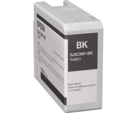 Epson SJIC36P(K): Ink cartridge for ColorWorks C6500/C6000 (Black)