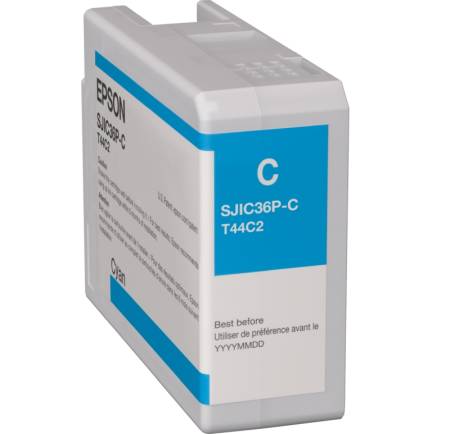 Epson SJIC36P(C): Ink cartridge for ColorWorks C6500/C6000 (Cyan)