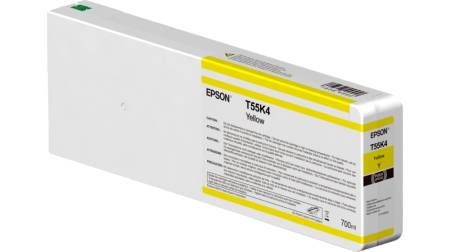 Epson Singlepack Yellow T55K400 UltraChrome HDX/HD 700ml