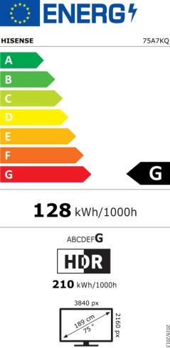Hisense 75" A7KQ